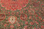 Medallion Features on Oversize Antique Persian Tabriz Rug 15432 by Nazmiyal Collection