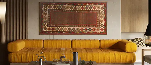 Runner rug from Nazmiyal Collection