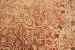 Rust Color of Oversized Antique Persian Tabriz Medallion Rug Rust Color of Oversized Antique Persian Tabriz Medallion Rug 74158 by Nazmiyal Collection