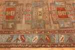 Side of Vintage Turkish Tribal Runner Rug Side of Vintage Turkish Tribal Runner Rug 74507 by Nazmiyal Collection