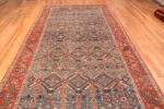 Top of Antique Persian Serapi Rug Top of Antique Persian Serapi Rug 74477 by Nazmiyal Collection