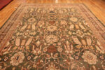 Top of Antique Persian Sultanabad Rug Top of Antique Persian Sultanabad Rug 74499 by Nazmiyal Collection