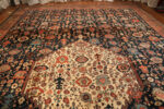 Top of Oversized Antique Persian Bidjar Rug 74498 by Nazmiyal Collection