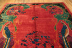 Top of Chinese Art Deco Rug Top of Chinese Art Deco Rug 74485 by Nazmiyal Collection