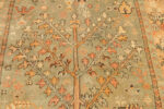 Tree Design on Antique Turkish Oushak Tree of Life Rug 74428 by Nazmiyal Collection