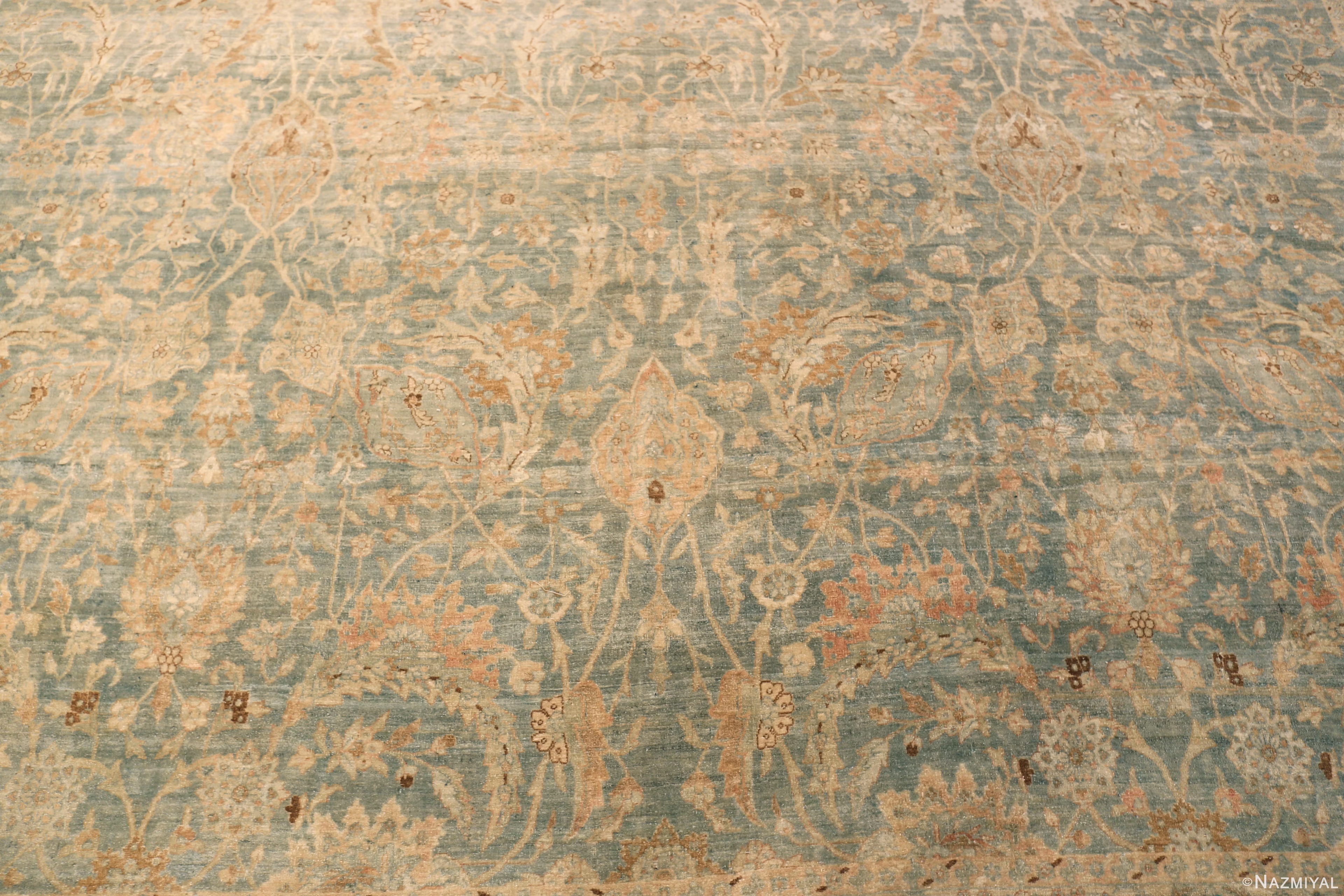 Field of Oversize Antique Persian Kerman Rug 72979 by Nazmiyal Collection
